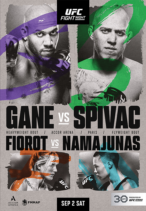 دانلود یو اف سی فایت نایت 226: UFC Fight Night: Gane vs. Spivak