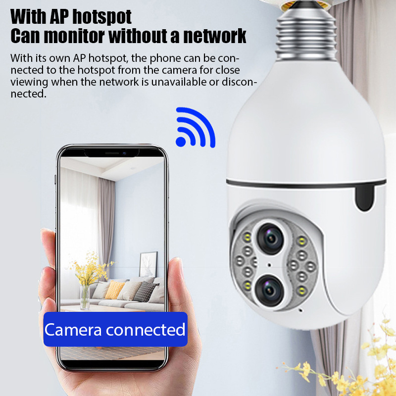 دوربین لامپی ipc360 bulb