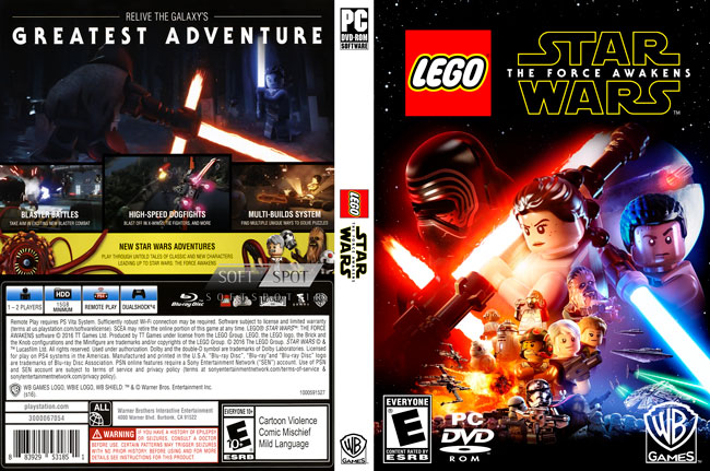 LEGO STAR WARS The Force Awakens Cover