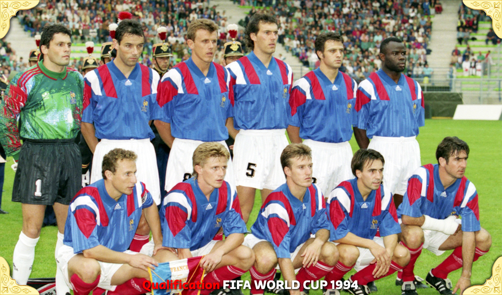 فرانسه در انتخابی جام جهانی 1994