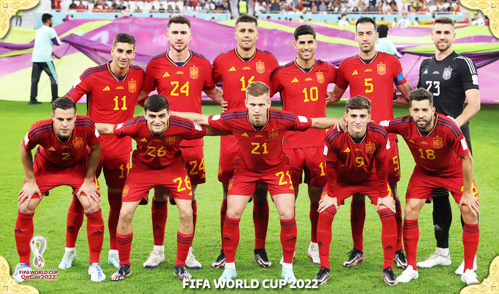 اسپانیا در جام جهانی 2022