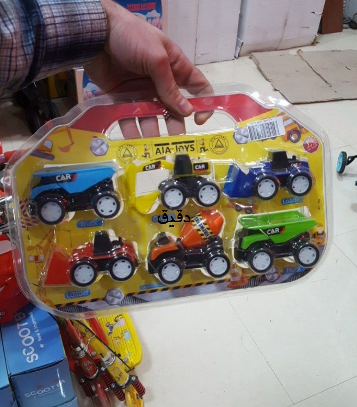     خرید اسباب بازی ماشین راهسازی میکسر لودر