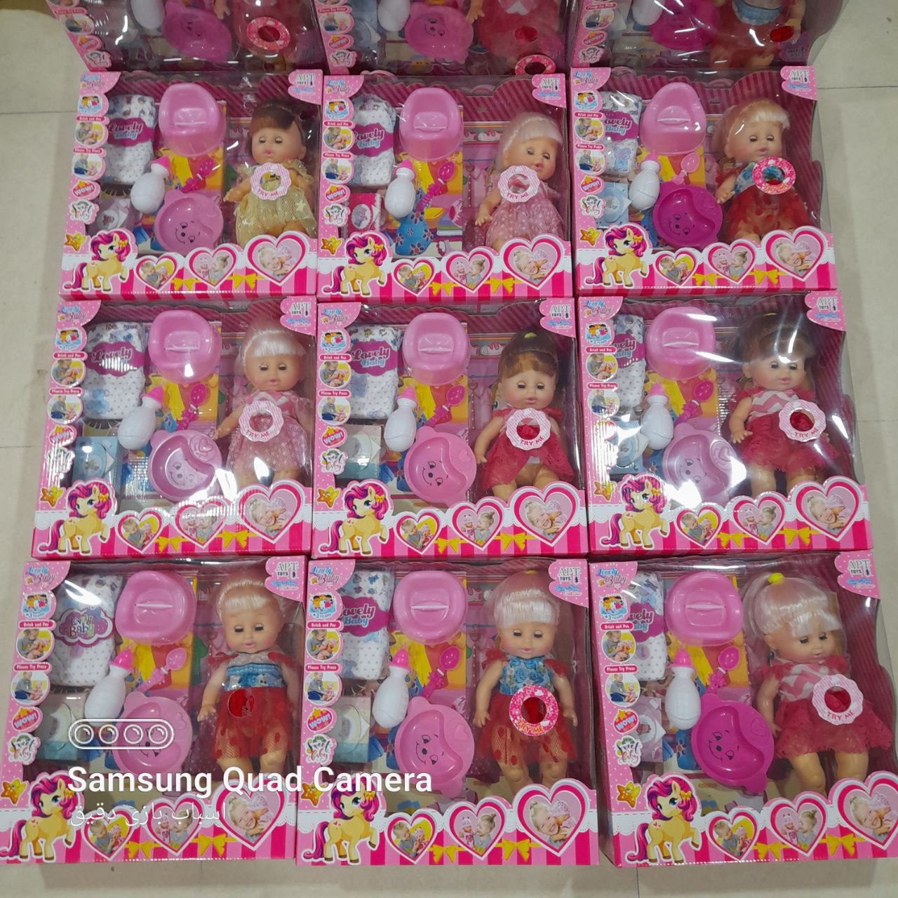   خرید عروسک مای بی بی جیش کن - عروسک پوشکی - طرح دختر - مناسبترین قیمت بازار 