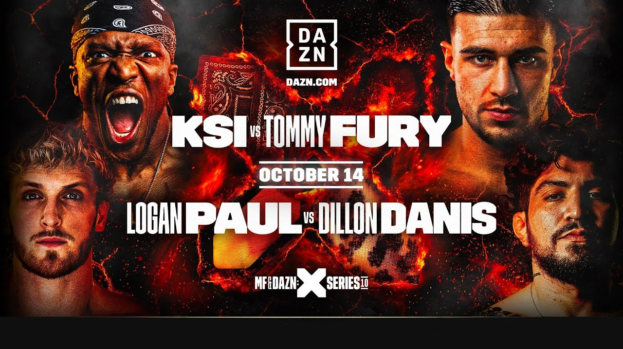 دانلود رویداد بوکس :  KSI vs. Tommy Fury