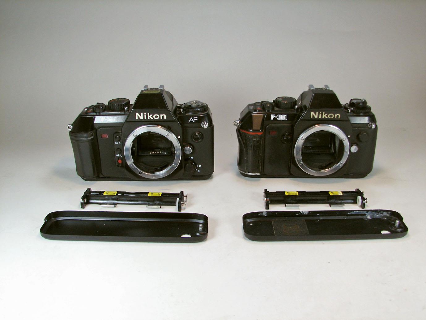 2 بدنه دوربین Nikon نیکون F-501 و F-301