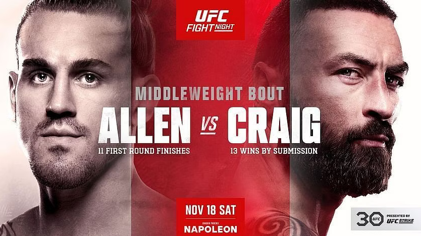 دانلود یو اف سی فایت نایت 232   :  UFC Fight Night 232: Allen vs. Craig
