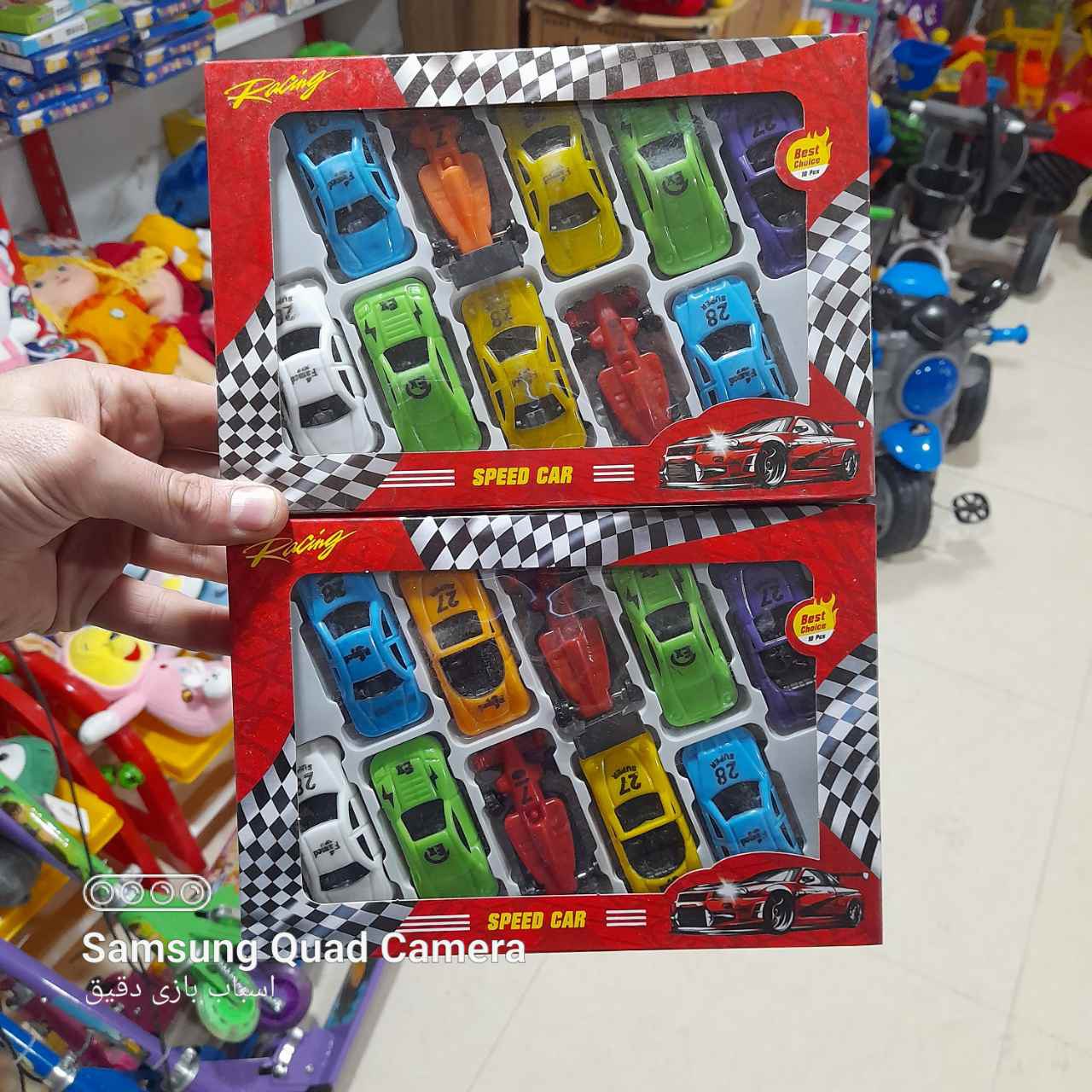     خرید اسباب بازی ماشین های کوچک 10 عددی
