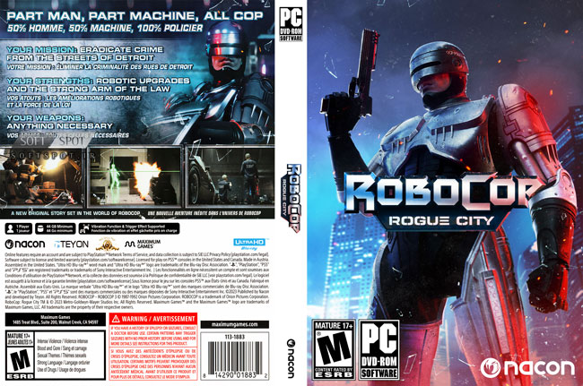 RoboCop Rogue City Cover