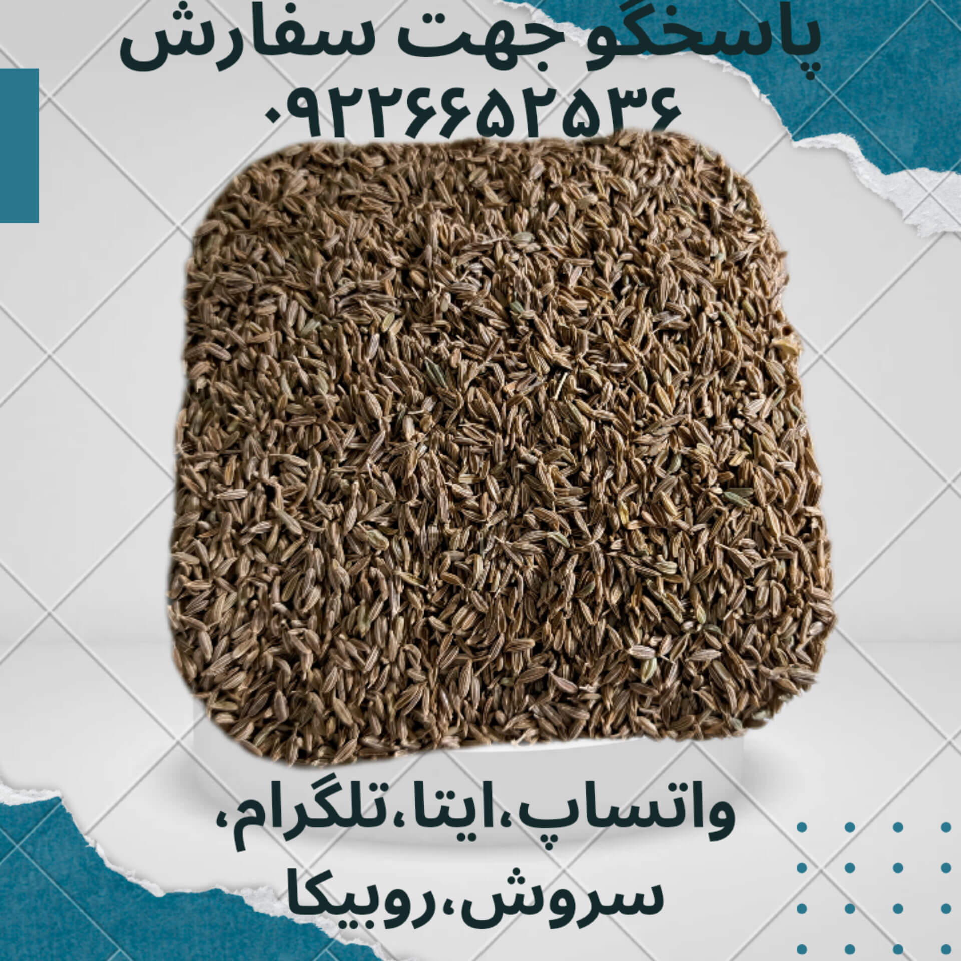 100 گرم زیره سیاه Caraway