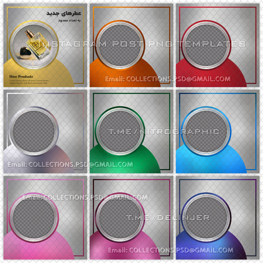 instagram post templates unique arts nice colors details