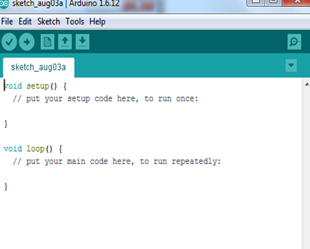 بدنه برنامه نویسی آردوینو 