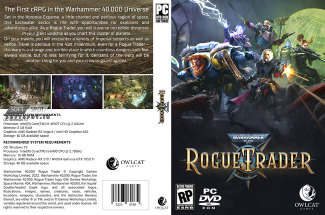 Warhammer 40000 Rogue Trader Cover