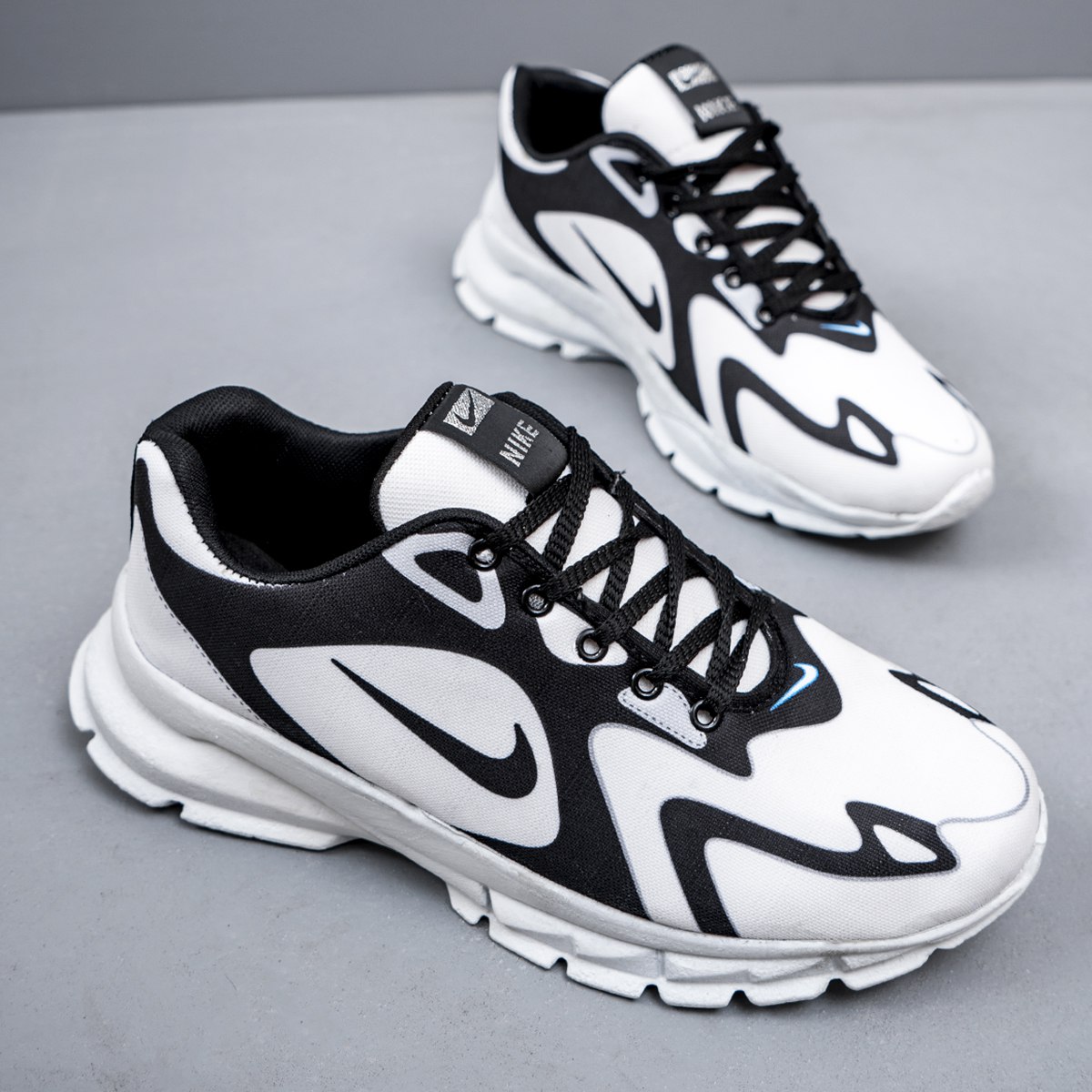 کفش ورزشی سفید مشکی مردانه Nike مدل Bevis