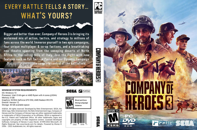 Company of Heroes 3 Cover