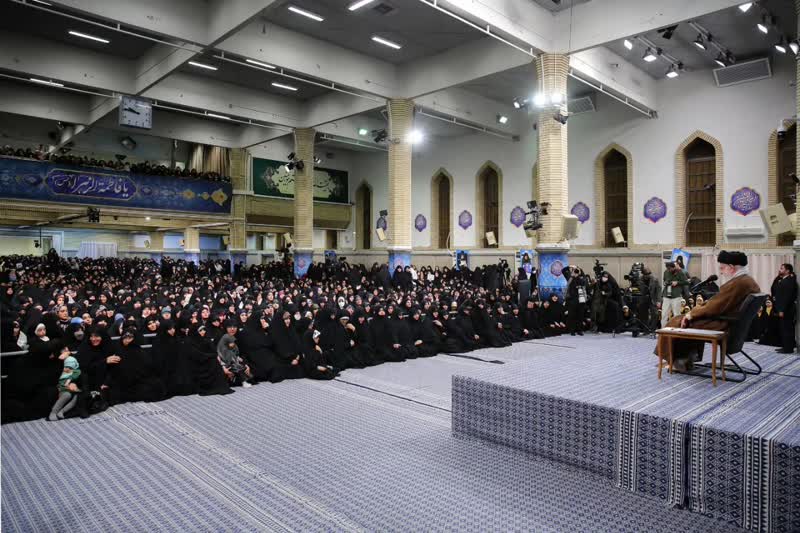 دیدار بانوان با رهبر معظم انقلاب اسلامی ۱۴۰۲ دانلود فایل صوتی سخنرانی