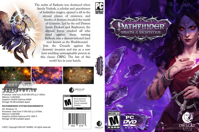 Pathfinder Wrath of the Righteous Cover