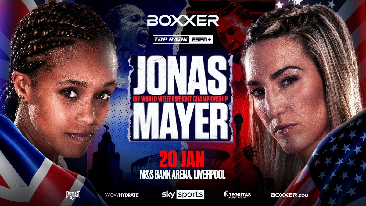 دانلود مبارزه ی بوکس قهرمانی : Natasha Jonas  vs Mikaela Mayer