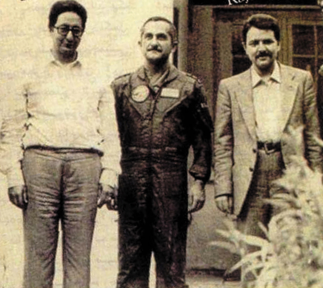 خلبان بهزاد معزی 