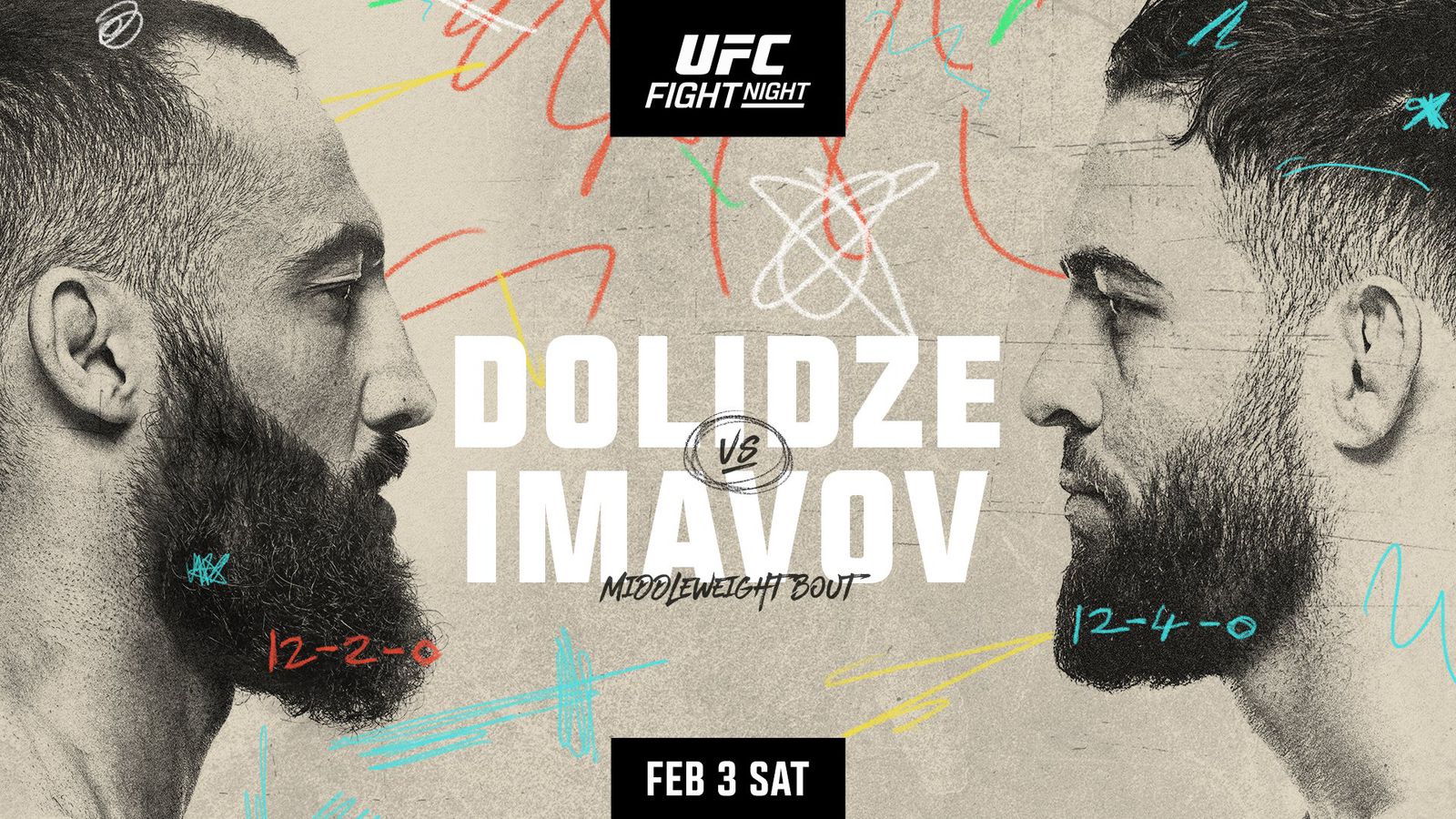 دانلود یو اف سی فایت نایت  235:  UFC Fight Night 235: Dolidze vs. Imavov