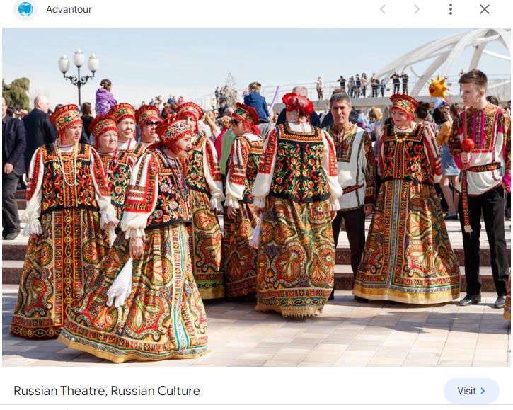 Russian Dancers at the Festival of Russian Culture in Tallinn, Estonia