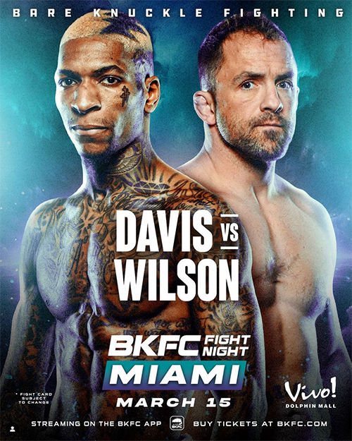 دانلود رویداد بوکس  : BKFC Fight Night Miami: Davis vs. Wilson