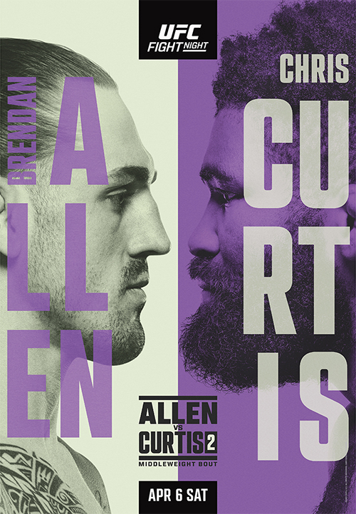 دانلود یو اف سی فایت نایت  240    :  UFC Fight Night 240: Allen vs. Curtis 2